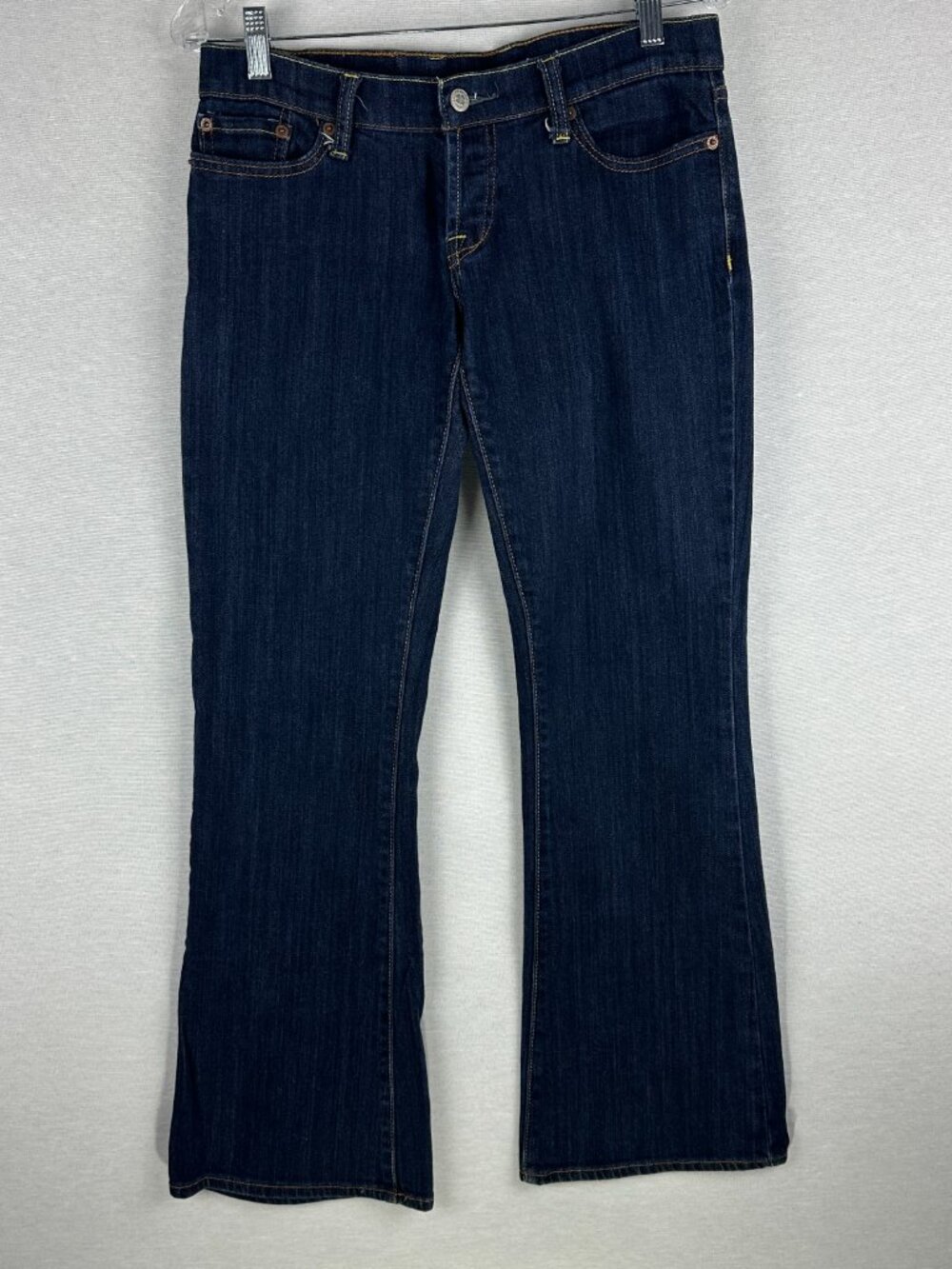 VINTAGE LUCKY BRAND LOW RISE ZOE BOOTCUT JEANS HIPSTER DENIM WOMEN'S SIZE 6/28